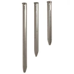 Mil-Tec 10 Stück Zeltheringe Stahl, 18 Cm