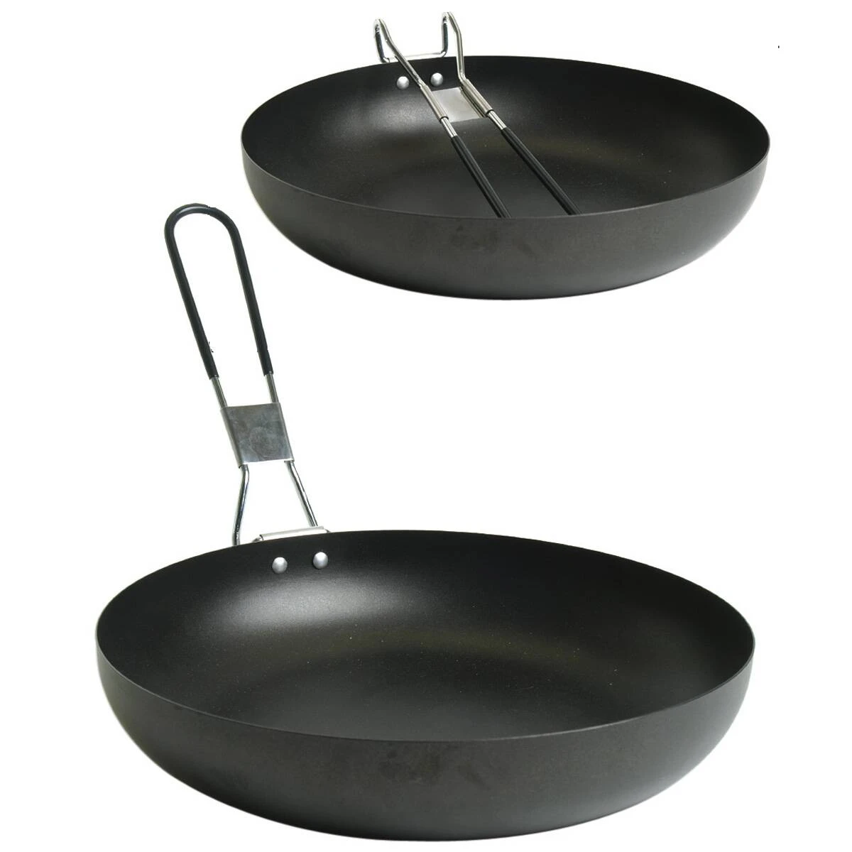 Mil-Tec Camping Pfanne Mit Klappstiel 3 Mil-Tec Camping Pfanne Mit Klappstiel