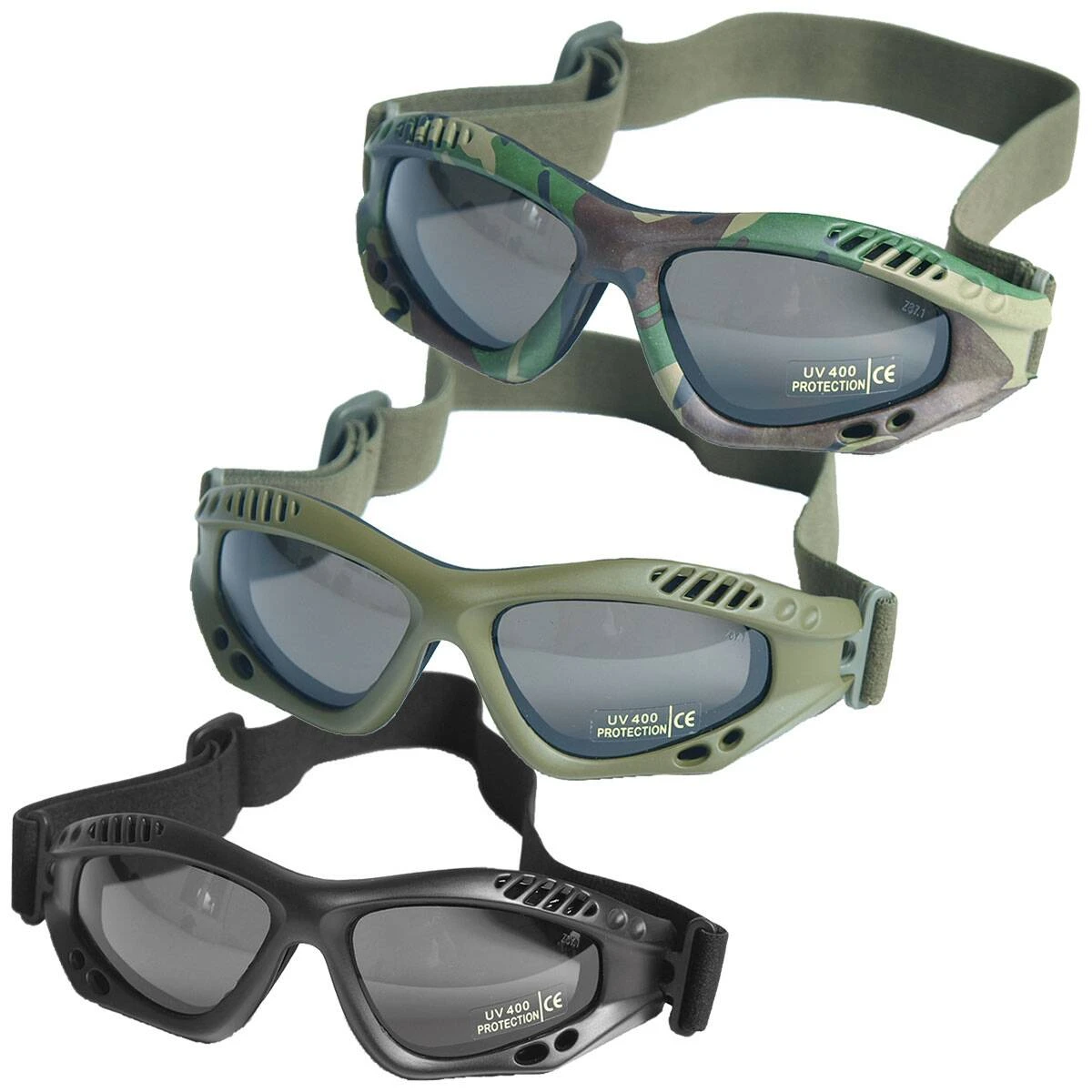 Mil-Tec Commandobrille Air Pro Smoke Versch. Farben 3 Mil-Tec Commandobrille Air Pro Smoke Versch. Farben