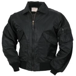 Mil-Tec CWU Fliegerjacke Schwarz
