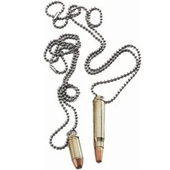 Mil-Tec Halskette Mit Patrone Klein