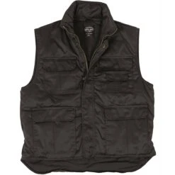 MIL-TEC Ranger Weste Gefüttert Schwarz