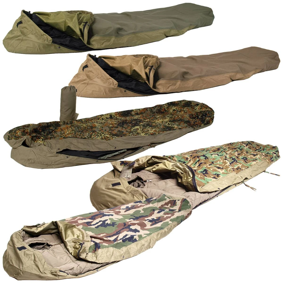 Mil-Tec Schlafsackhülle Modular Versch. Farben 3 Mil-Tec Schlafsackhülle Modular Versch. Farben