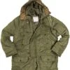 Mil-Tec US Flieger Parka N3B, Textiljacke -Mil-Tec Verkäufe mil tec us flieger parka n3b textiljacke 82115 0