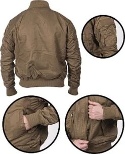 Mil-Tec US Tactical Flieger, Textiljacke -Mil-Tec Verkäufe mil tec us tactical flieger textiljacke 82140 9