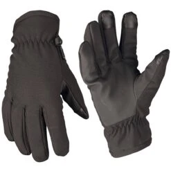 Mil-Tec Softshell Handschuhe Thinsulate Schwarz
