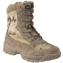 Mil-Tec Tactical Boot YKK Zipper Multicam