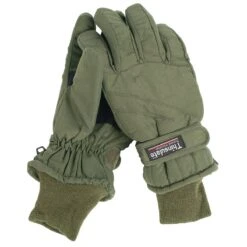 Mil-Tec Thermo-Fingerhandschuhe Thinsulate Oliv