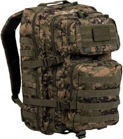 Mil-Tec US Assault Pack L Camo, Rucksack -Mil-Tec Verkäufe us assault pack lg w l 81707 8