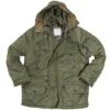 Mil-Tec US Fliegerparka N3B Oliv -Mil-Tec Verkäufe us fliegerparka n3b oliv